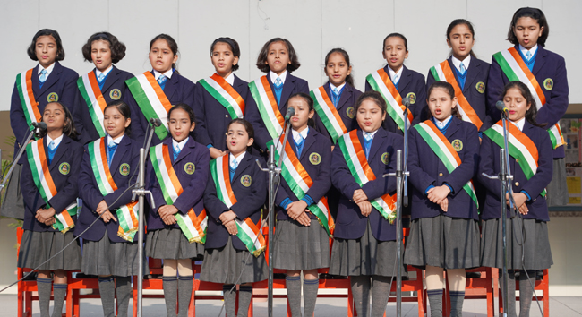 ‘ Heartians salute the Tricolor with pride’